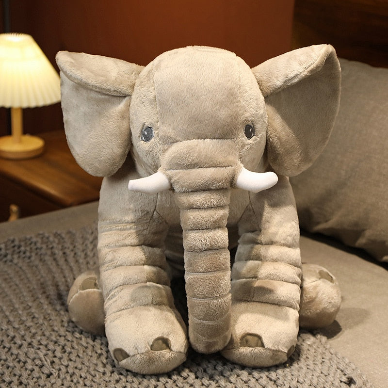 Éléphant oreiller en peluche | Luminours™